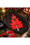 6 Pieces Christmas Ornament Decorative Pine Tree Cutlery Christmas Decor Set