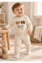 100% Cotton Baby Underwear Set with Teddy Bear Figure - 2