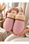 Women's Plush House Slippers Soft Sole Flat Closed Front Warm Winter Comfortable House Slippers
