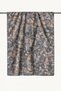 Black Lavinya Dream Patterned Double-Sided Organic Shawl - 3