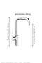 Eterno Kitchen Faucet U Type Chrome - 2