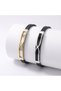 Infinity Pattern Men's Steel Bracelet - Black - 2