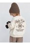 Boy's Cotton Printed Detailed Non-Stitched Suit - 2