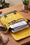 Gk15 Postman Vertical Crossbody Bag Yellow-khaki - 2