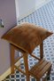 Brown Gray Chenille Geometric Patterned Decorative Throw Pillow Cover - 4