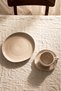 Roma Beige Porcelain 18 Piece Cake and Tea Serving Set - 4