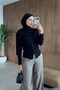Elegant Corsman Cardigan Black - 2