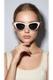 Marley White-Black Sunglasses - 7