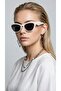 Marley White-Black Sunglasses