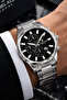 Gift Original Men's Wristwatch 3 ATM Waterproof Silver Color Steel Strap Dke2023c1 - 3