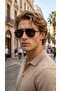 Js8530 C91 61 Black Polarized Sunglasses