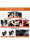 Pack of 2 Luxury Multi-Function Jam Tray Sauce Dish Holder Interior Car Tray French Fry Holder - 2