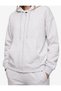 Long Sleeve, Pockets, Comfortable Fit, Zippered Hooded Sweatshirt - 4