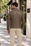 Lampard Genuine Leather Krek Brown Men's Coat – Premium Jacket with a Vintage Look - 2