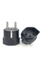 black Bolantedz European France Travel Plug Adapter, Swiss to European Plug Adaptor Travel Adapter S - 8