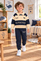 Winter 2-3-4-5 Years Old 3-Strand Knitted Set - 2
