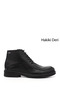 Men's Black Floater Zippered Genuine Leather Classic Boots