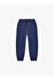 Barrel Sweatpants with Stitching Detail, Tieable Waist, and Pocket Detail