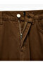 Regular Waist Cotton Vintage Straight Fit Jean Trousers with Pockets - 8