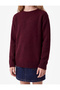 Wool Blend Crew Neck Long Sleeve Sequined Knit Sweater - 3