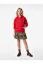 Star Printed Long Sleeve Hooded Sweatshirt with Kangaroo Pockets