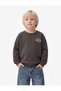 Printed Cotton Crew Neck Long Sleeve Sweatshirt