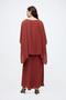 Women's VMFALULAH Boatneck Cape Dress Woven - 3