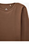 Slim Fit Long Sleeve Crew Neck Crop Sports T-Shirt - 6