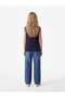 Double Breasted Collar Sleeveless Viscose Blended Basic School Vest - 3