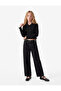 Cotton Long Sleeve Shirt Collar Crop T-Shirt