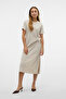 Women's Vmtass Short Sleeve O-Neck 7/8 Dress Jersey - 2