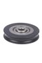 onesize 6*39*8mm Shift Door Pulley Concave Wheel U Groove Wire Rope Over Line Wheel, Wrapped Plast. - 5