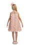 3-7 Years Guetase Drees Girl's Dress-Powder - 3