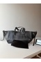 Women's Black Large Tote Bag – Large Volume Hand and Shoulder Bag, Daily Use Shopper Bag - 2