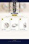 Black Leaves 14 Piece Breakfast Set for 6 People, Luxury Breakfast Set - 3
