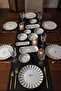 Sevda Kuşu Black 14 Piece Breakfast Set for 6 People - 6