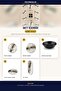 Natural Stone Energy 18 Piece Luxury Breakfast Set for 8 People, Breakfast Set - 3