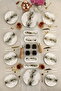 Natural Stone Energy 18 Piece Luxury Breakfast Set for 8 People, Breakfast Set - 5