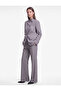 Regular Fit Long Sleeve Buttoned Stand Collar Double Breasted Blazer Jacket with Pockets - 2