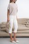 Women's Beige Lace Detailed Knitwear Blouse - 7