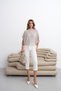 Women's Beige Lace Detailed Knitwear Blouse - 5