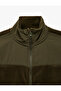 Zippered Long Sleeve High Collar Fleece Sweatshirt with Pockets - 6