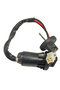 4 Pin Universal Motorcycle Ignition Switch Electric Door Lock With Dust Cover ATV Key For Honda Yama - 6