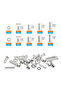 260 Pcs 260/600/670pcs Stainless Steel Allen Screw and Bolt Combination Set | M2, M3, M4, M5, M6,But - 2