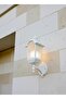 Kubbe White Stylish Wall Lantern Veranda Camellia Terrace Balcony Indoor Outdoor Sconce Fixture - 2