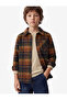 Wool Blend Long Sleeve Plaid Lumberjack Shirt with Pockets - 2