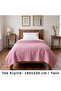 Waffle Pike and Bedspread, Single Pike, Waffle Honeycomb Pattern, Seasonal Bedspread 160X230Cm - 2