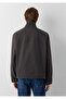 High Collar Brown Jacket Loose Fit / Relaxed Fit 0110855-90892 - 6