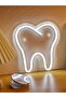 5w Chi-buy LED Neon Tooth USB Powered Neon Signs Night Light 3D Wall Art Bedroom Room Decor Lamp Sig - 6