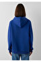 M1600361 Logo Printed Hooded Women's Sweatshirt - 5